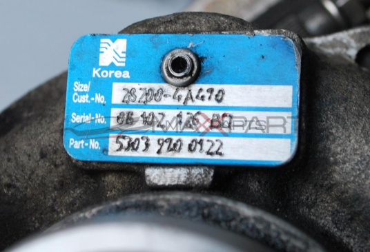 Турбокомпресор за KIA SORENTO 2.5CRDI    170HP             28200-4A470